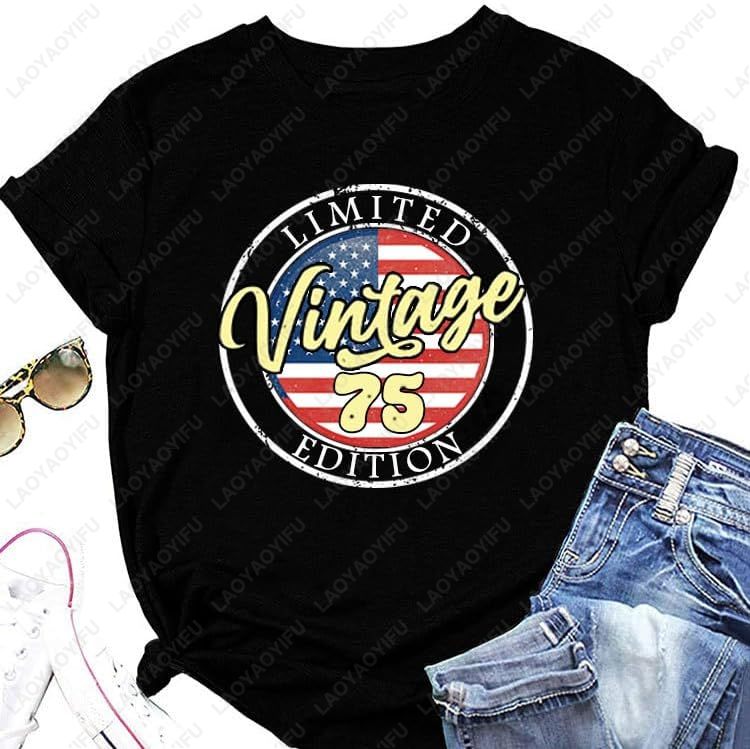 Vintage 1975 T-shirts voor vro - Women'S Fashion Of The 70S recensie en prijs