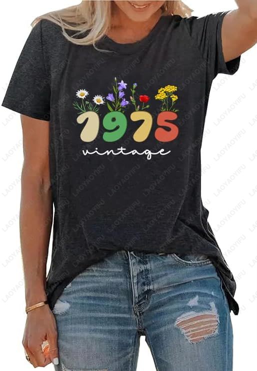 Vintage 1975 T-shirts voor vro - Women'S Fashion Of The 70S recensie en prijs