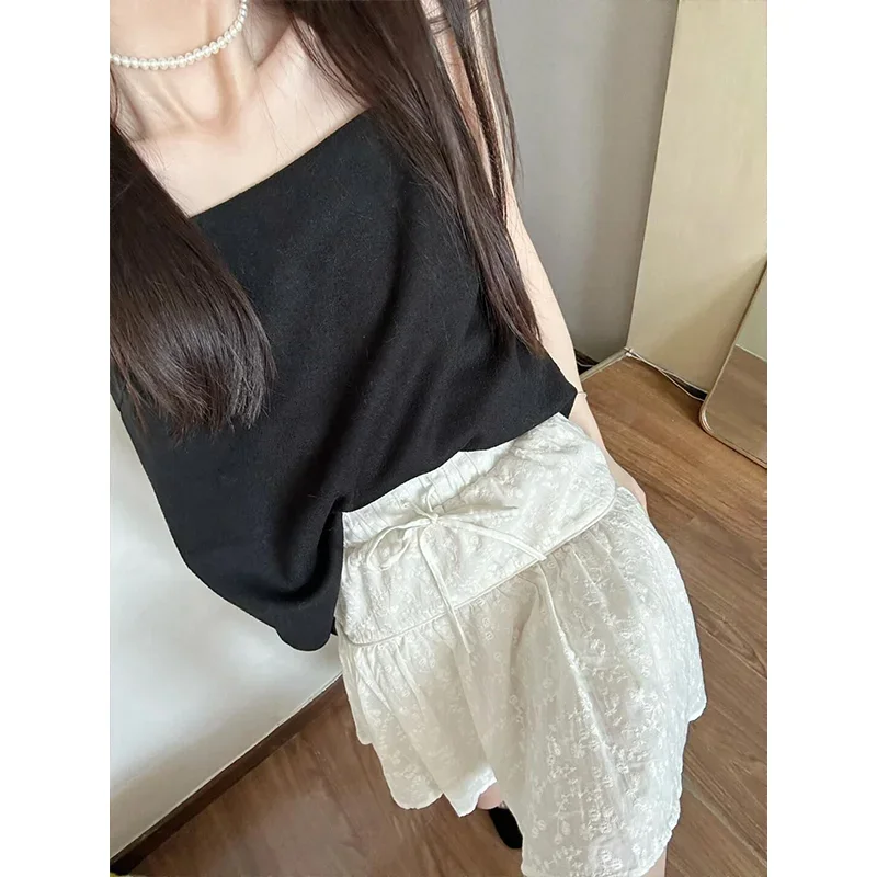 Kleur Contrast Chic Meisje 2 s - Lace Trim Cami recensie en prijs