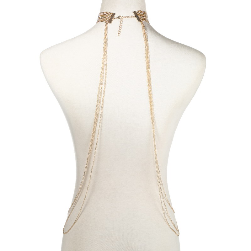 Goud Kleur Body Chain Vrouwen  - Women'S Fashion Harness recensie en prijs