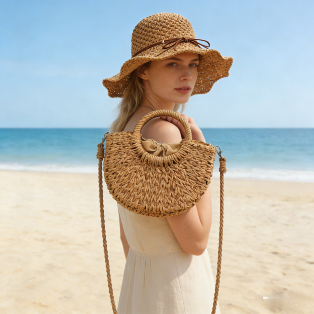 2 stuks stro-tassen strohoed v - Straw Hat Summer recensie en prijs