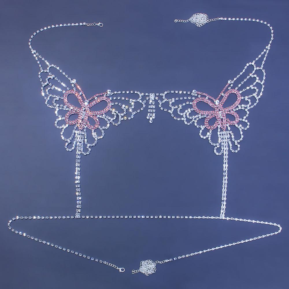 Sexy Vlinder Strass Ketting Bo - Women'S Fashion Harness recensie en prijs
