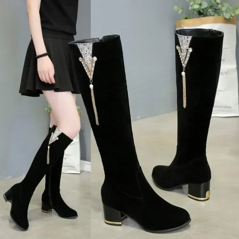 Dames kniehoge laarzen Luxe la - Women'S Fashion Boots 2025 recensie en prijs