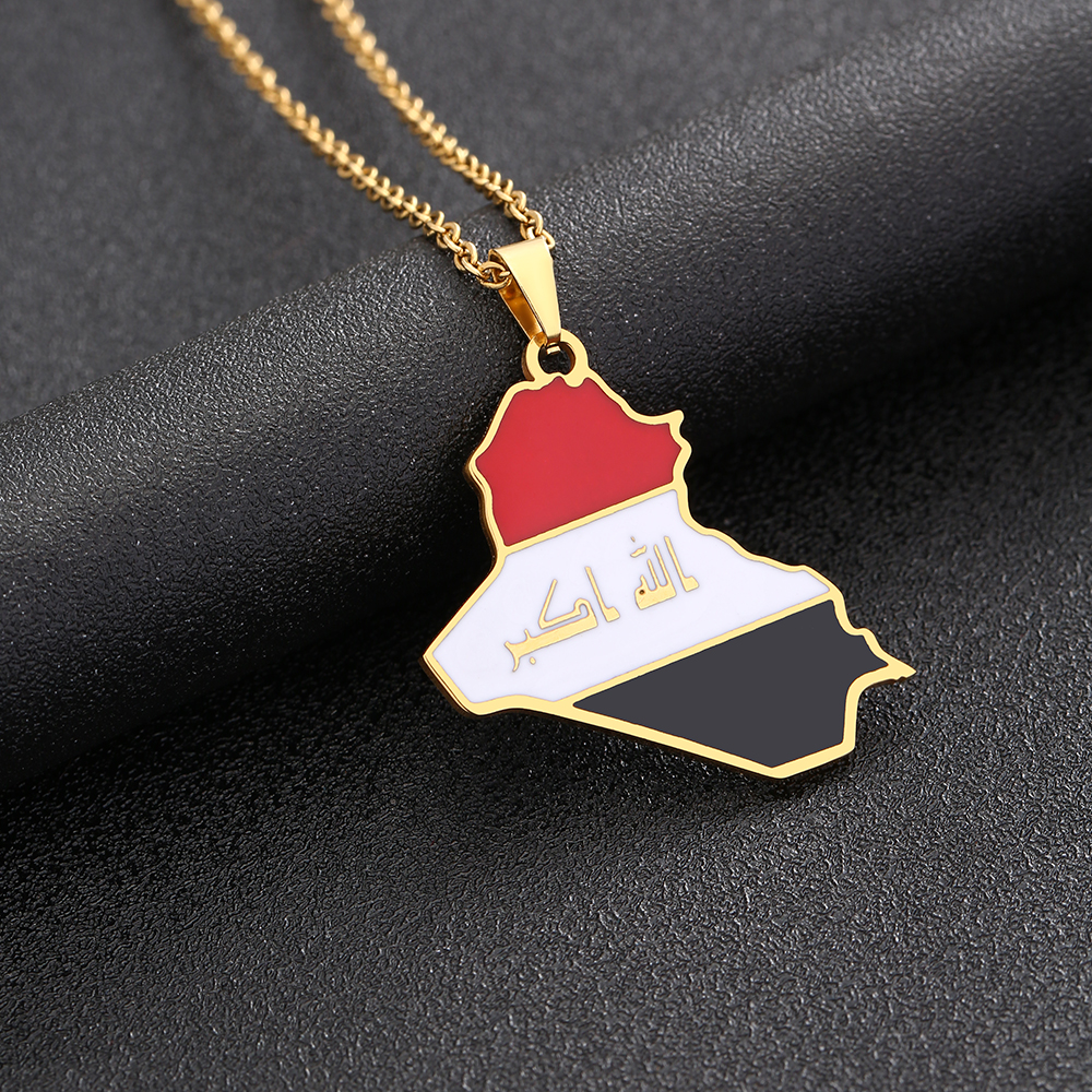 Republiek Irak Kaart Vlag Hang - Women'S Fashion Guide recensie en prijs