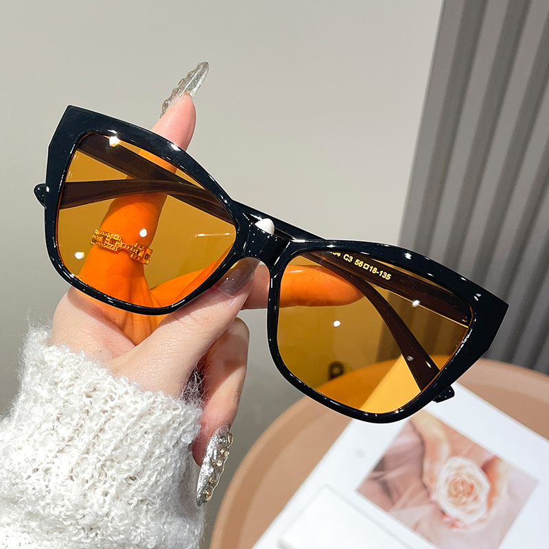 Dames Color Block Cat Eye Bril - Women'S Fashion Eyeglass Frames recensie en prijs