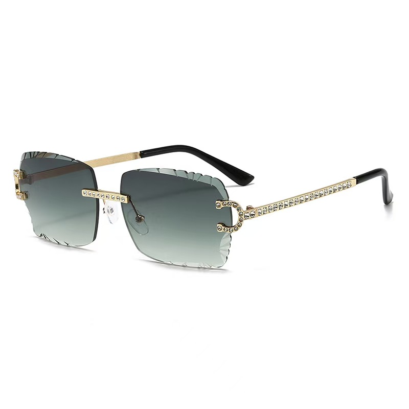 Mode randloze vierkante zonneb - Women'S Fashion Eyeglass Frames recensie en prijs