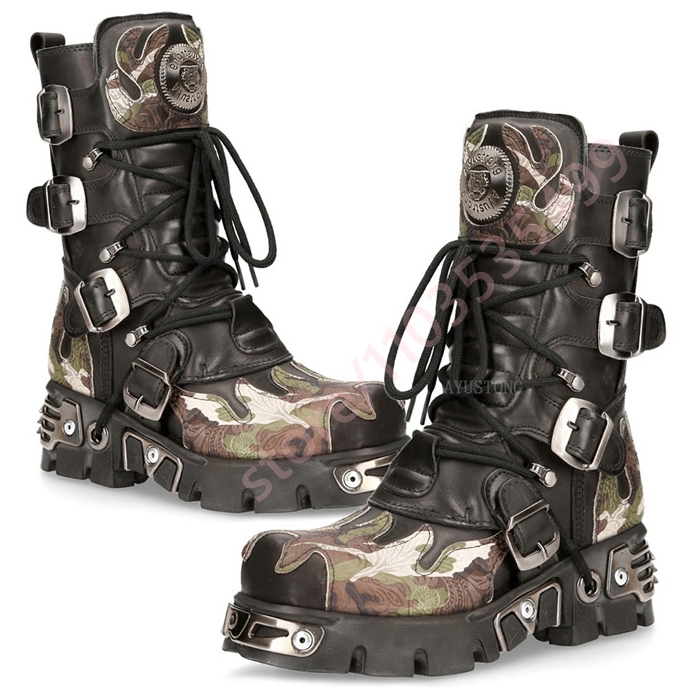 Punk Rock Camouflage Riem Gesp - Women'S Fashion Trends 2025 recensie en prijs