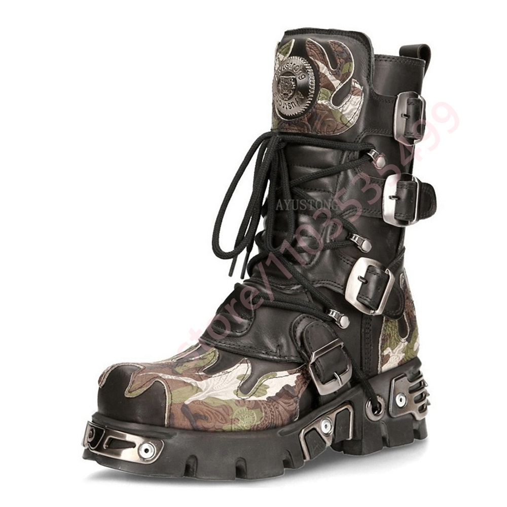 Punk Rock Camouflage Riem Gesp - Women'S Fashion Trends 2025 recensie en prijs