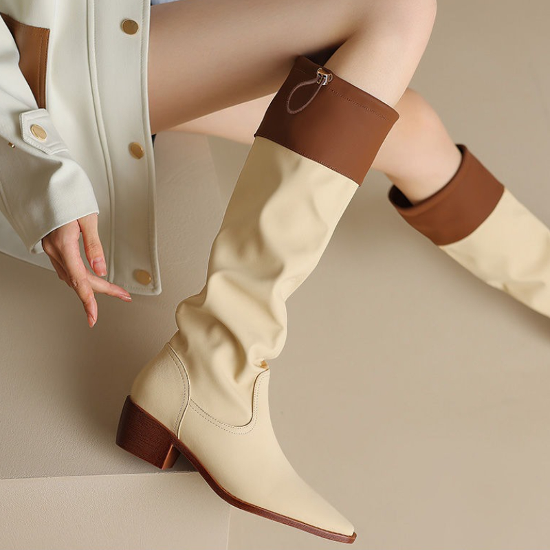 Abrikoos vierkante neus dames  - Women'S Fashion Boots 2025 recensie en prijs