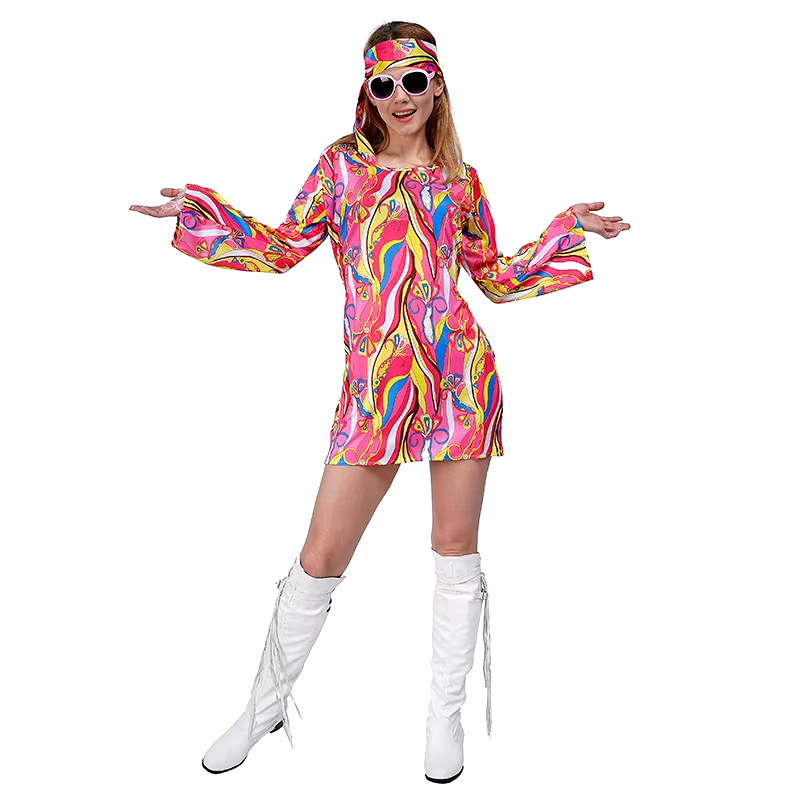 Hippie cosplay kostuums jaren  - Women'S Fashion In The 1960S recensie en prijs