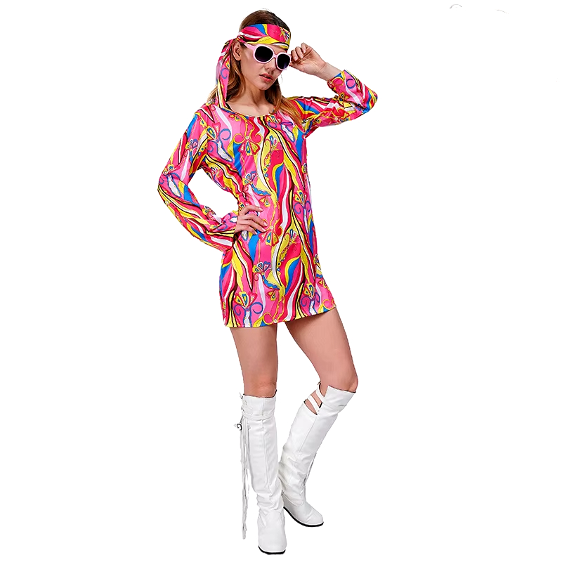 Hippie cosplay kostuums jaren  - Women'S Fashion In The 1960S recensie en prijs