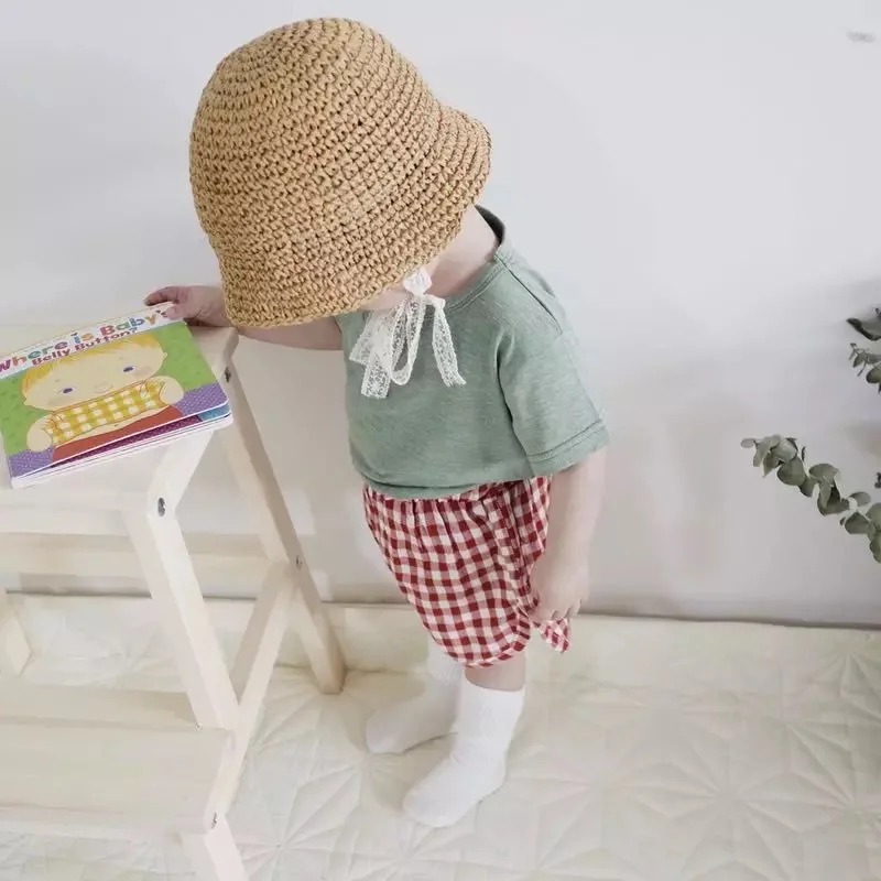 Zomer Koreaanse babyjongen mei - Straw Hat Summer recensie en prijs