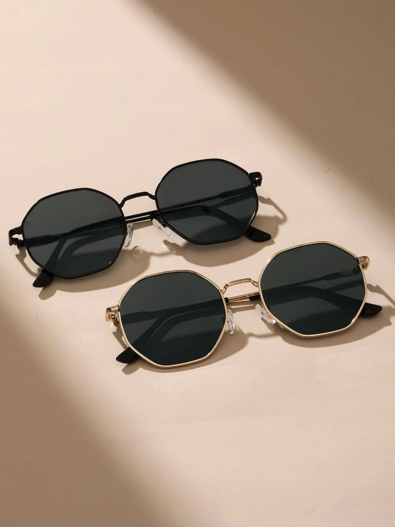 1/3 Stuks Metalen Geometrisch- - Women'S Fashion Eyeglass Frames recensie en prijs