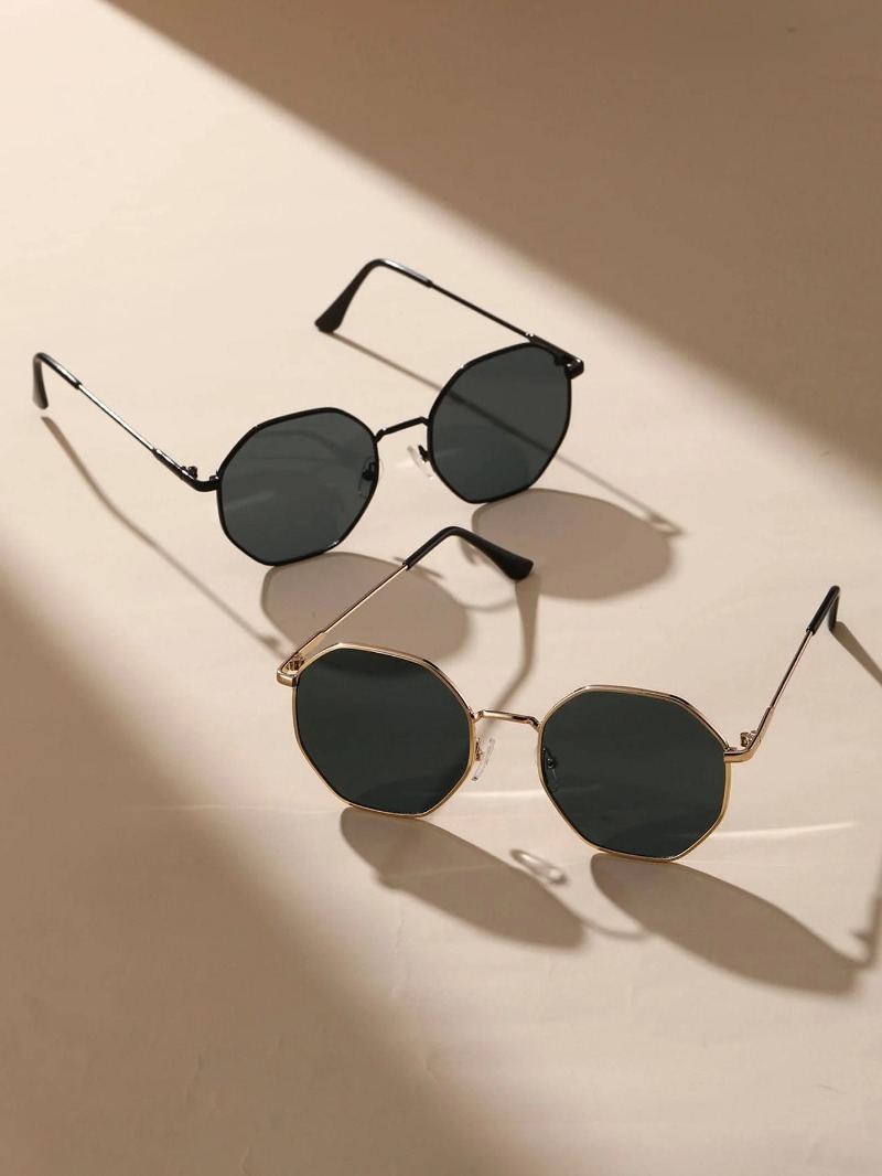 1/3 Stuks Metalen Geometrisch- - Women'S Fashion Eyeglass Frames recensie en prijs
