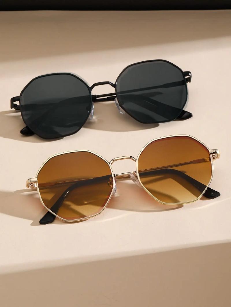 1/3 Stuks Metalen Geometrisch- - Women'S Fashion Eyeglass Frames recensie en prijs