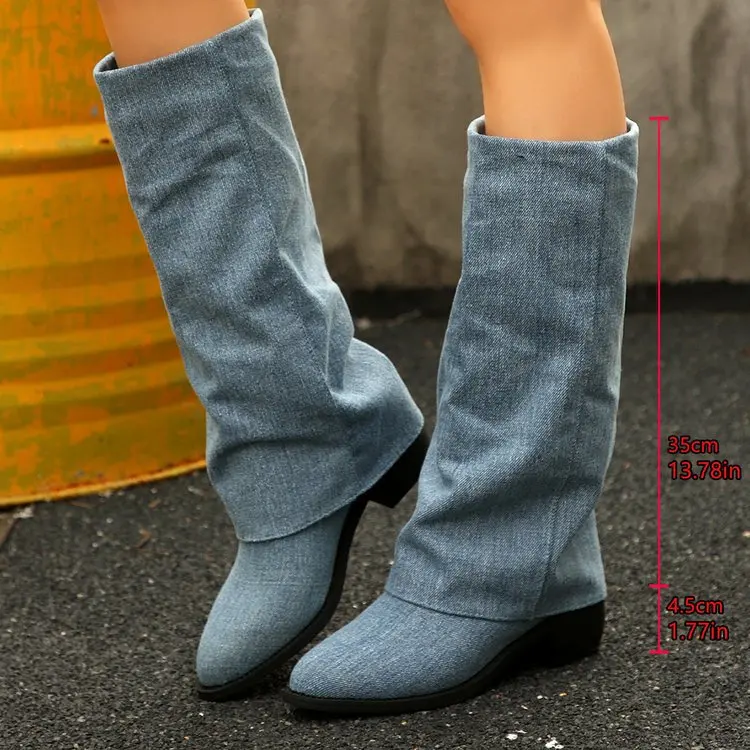 Vrouwen Knie Hoge Laarzen Herf - Women'S Fashion Boots 2025 recensie en prijs
