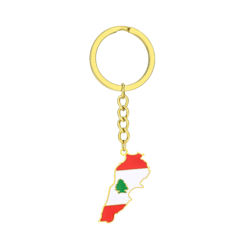 Mode Lebanon Kaart Vlag Sleute - Women'S Fashion Guide recensie en prijs