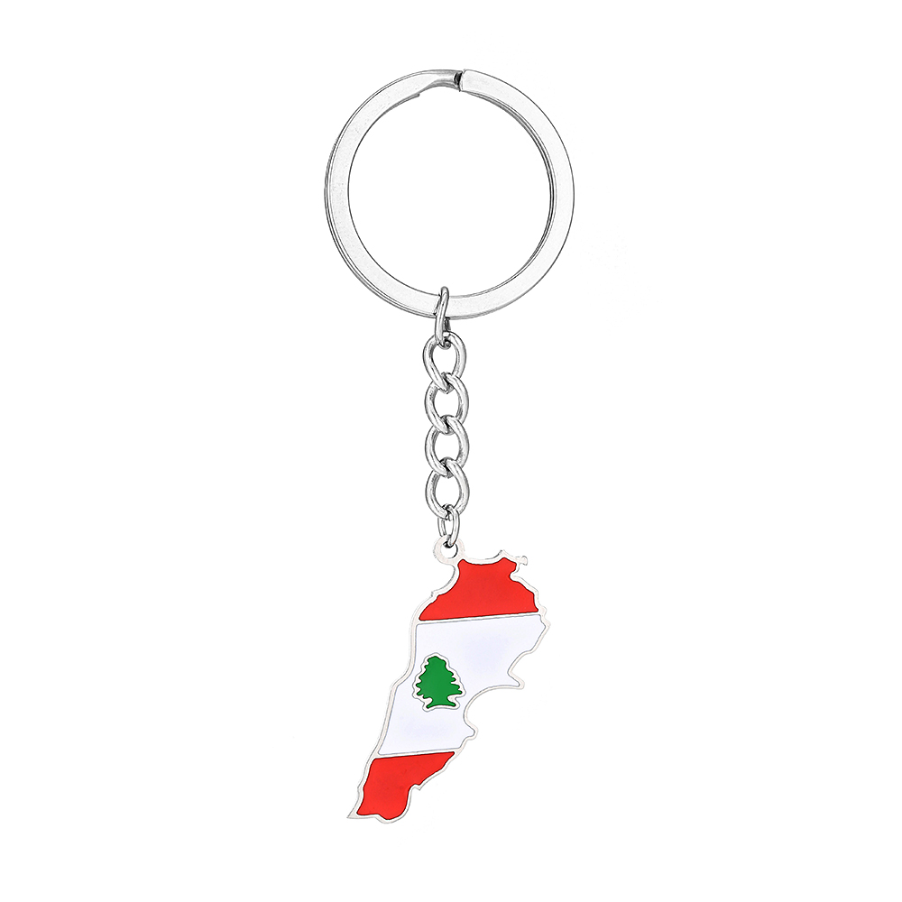 Mode Lebanon Kaart Vlag Sleute - Women'S Fashion Guide recensie en prijs