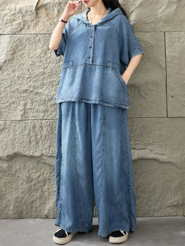 Amax LuluE Zomer 2-delige sets - Women Fashion Jeans Top recensie en prijs