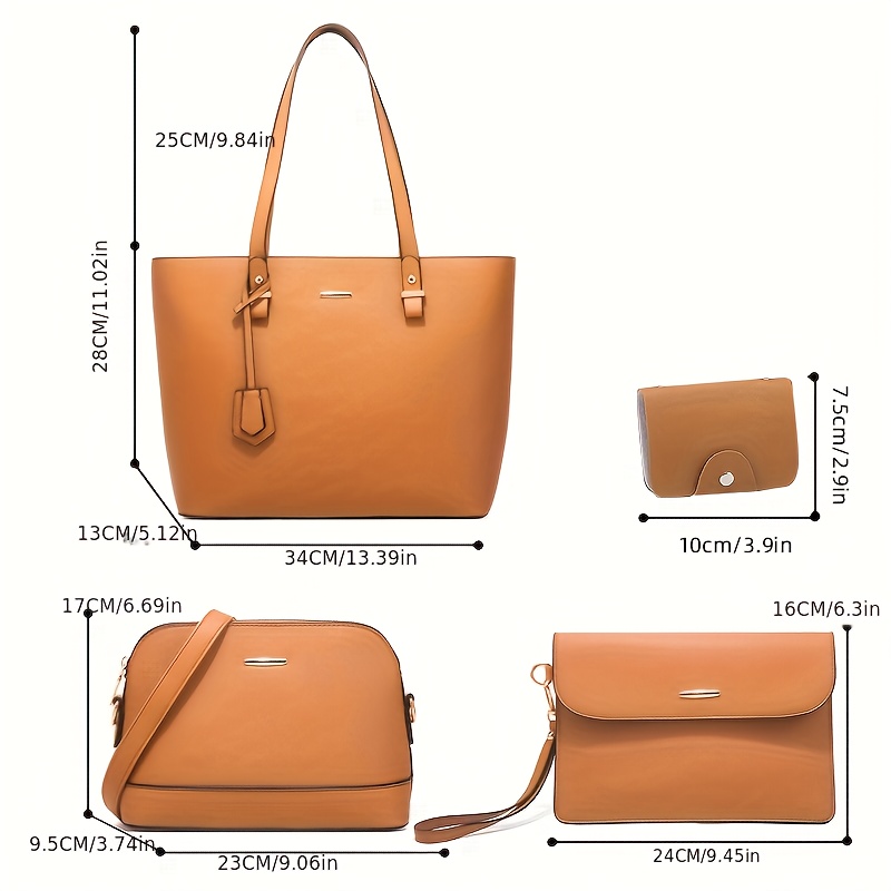 4 stuks mode damestassensets e - Crossbody Bag Women recensie en prijs