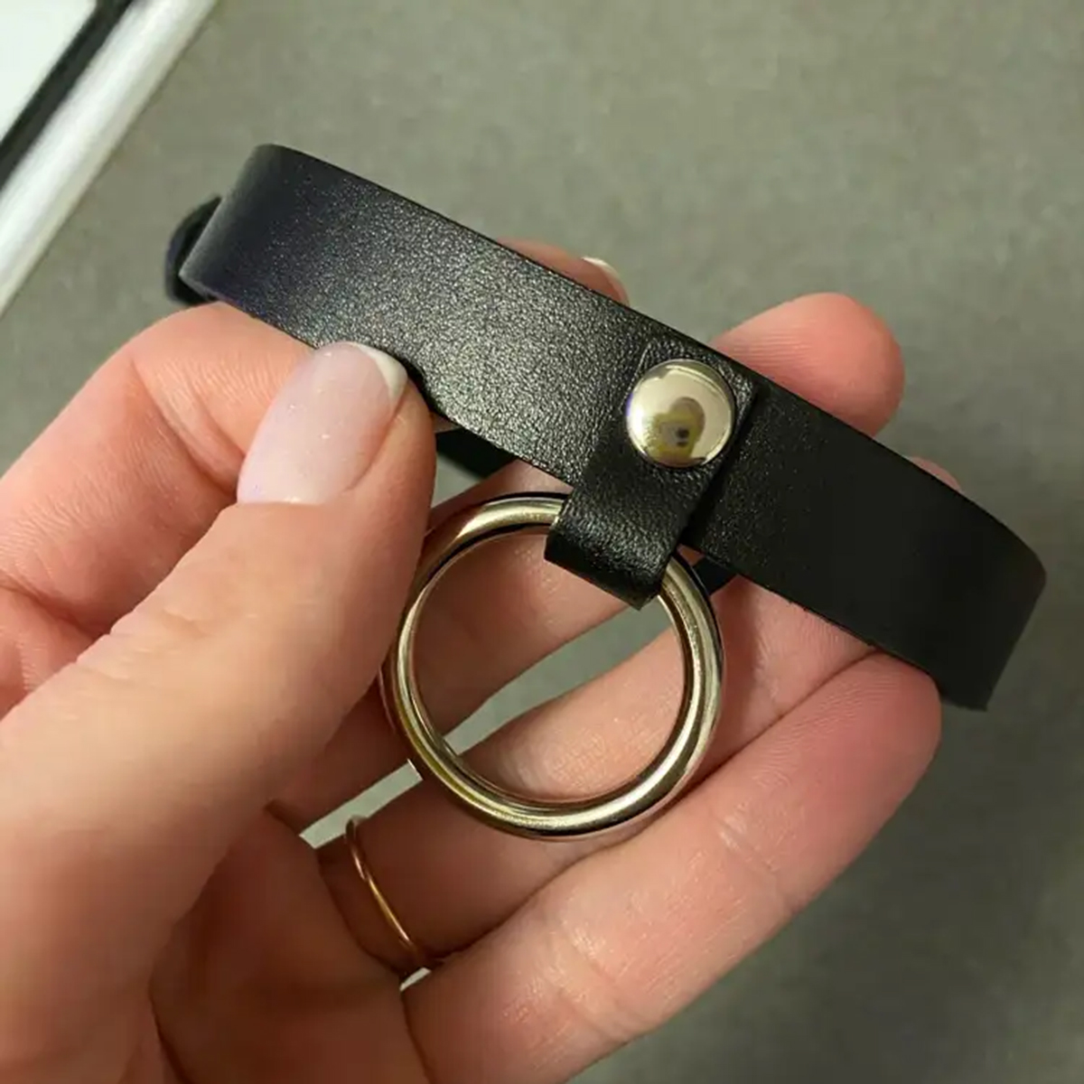 Vrouwen mode lederen ketting b - Women'S Fashion Harness recensie en prijs