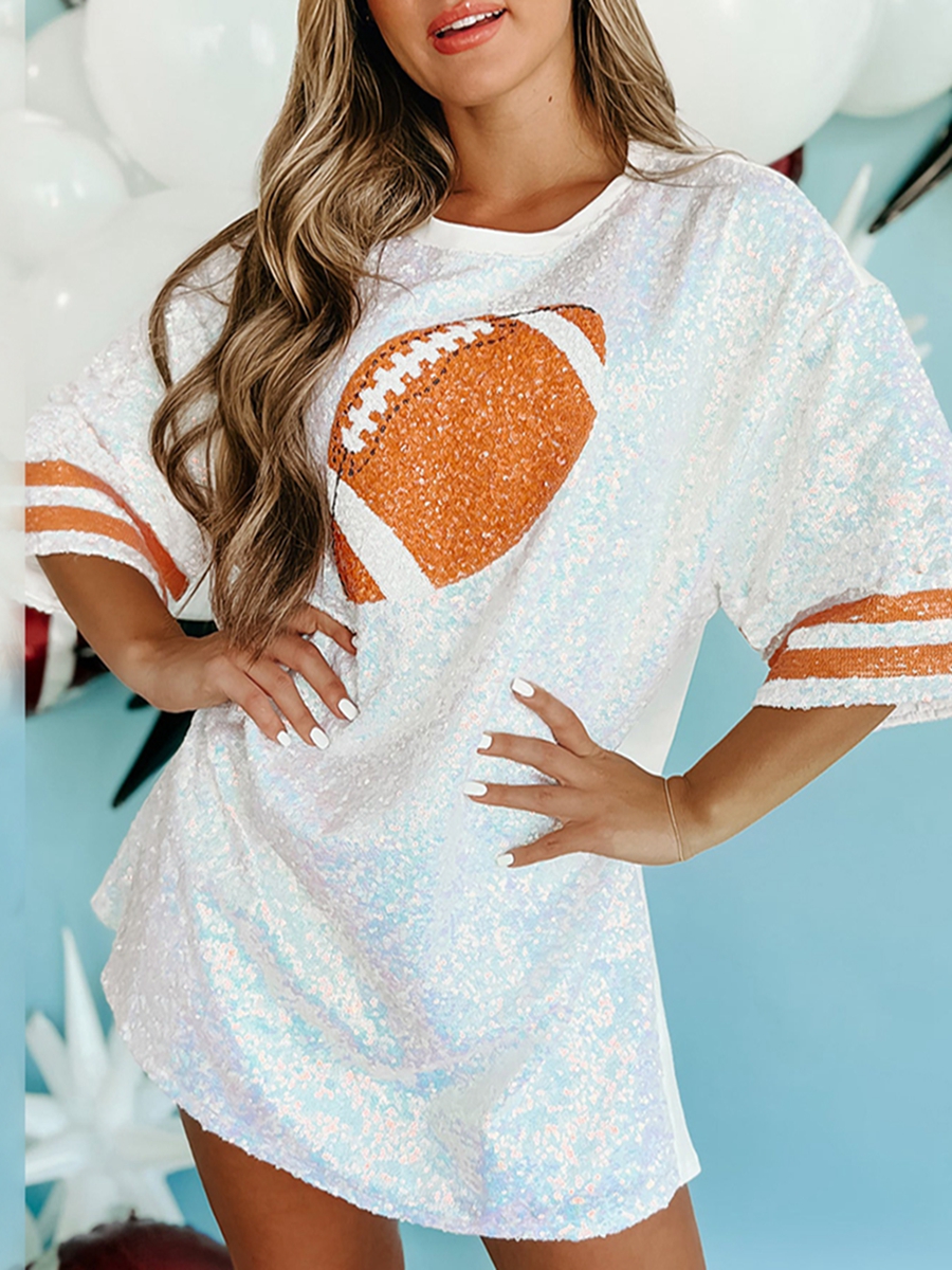 Dames Lovertjes Lange T-Shirts - Women'S Fashion Rugby Top recensie en prijs
