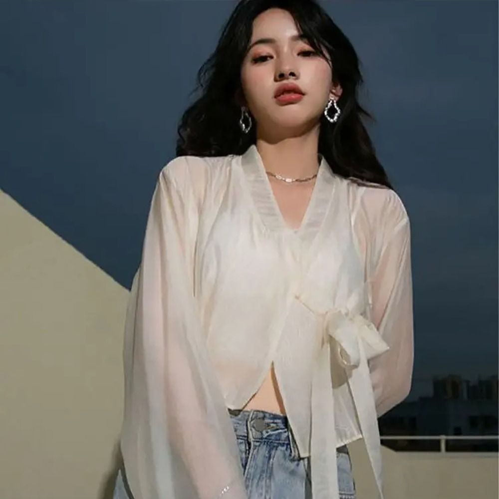 Hanfu-stijl Modal Ice Silk-sja - Women'S Fashion Knitwear recensie en prijs