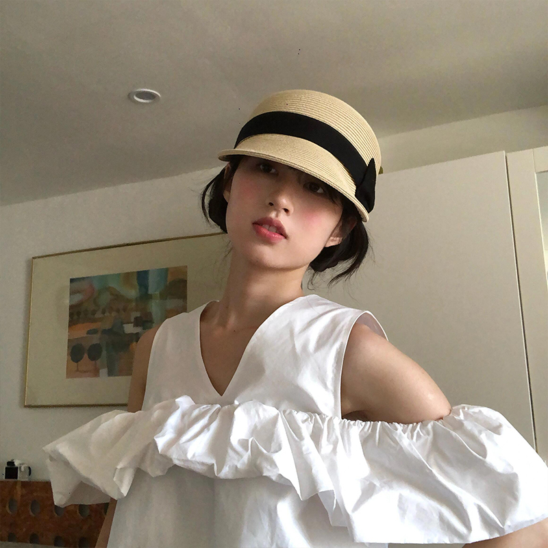 Bow Dome Strohoed voor dames Z - Straw Hat Summer recensie en prijs