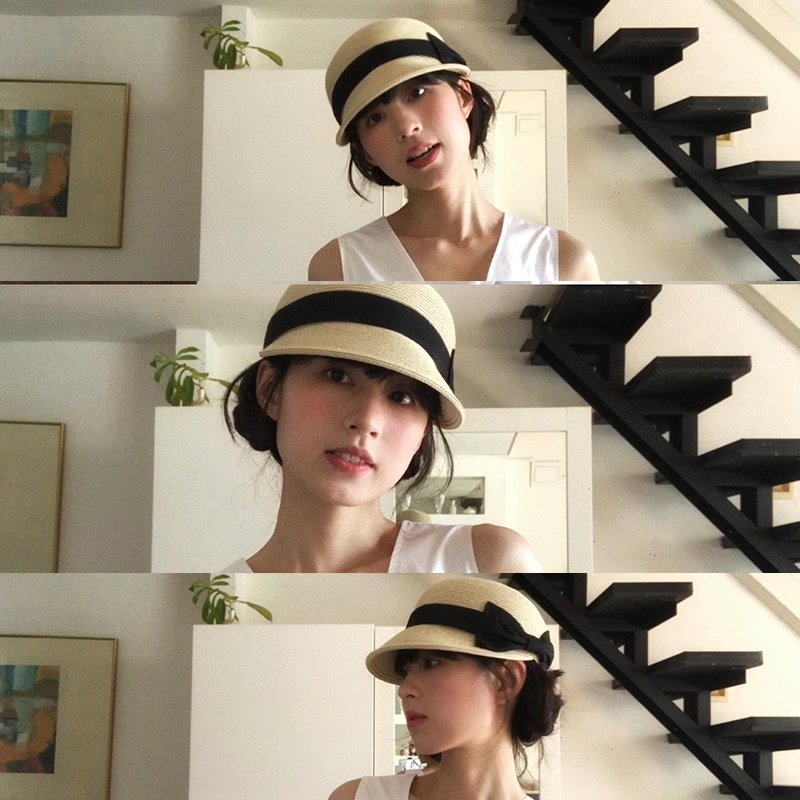 Bow Dome Strohoed voor dames Z - Straw Hat Summer recensie en prijs