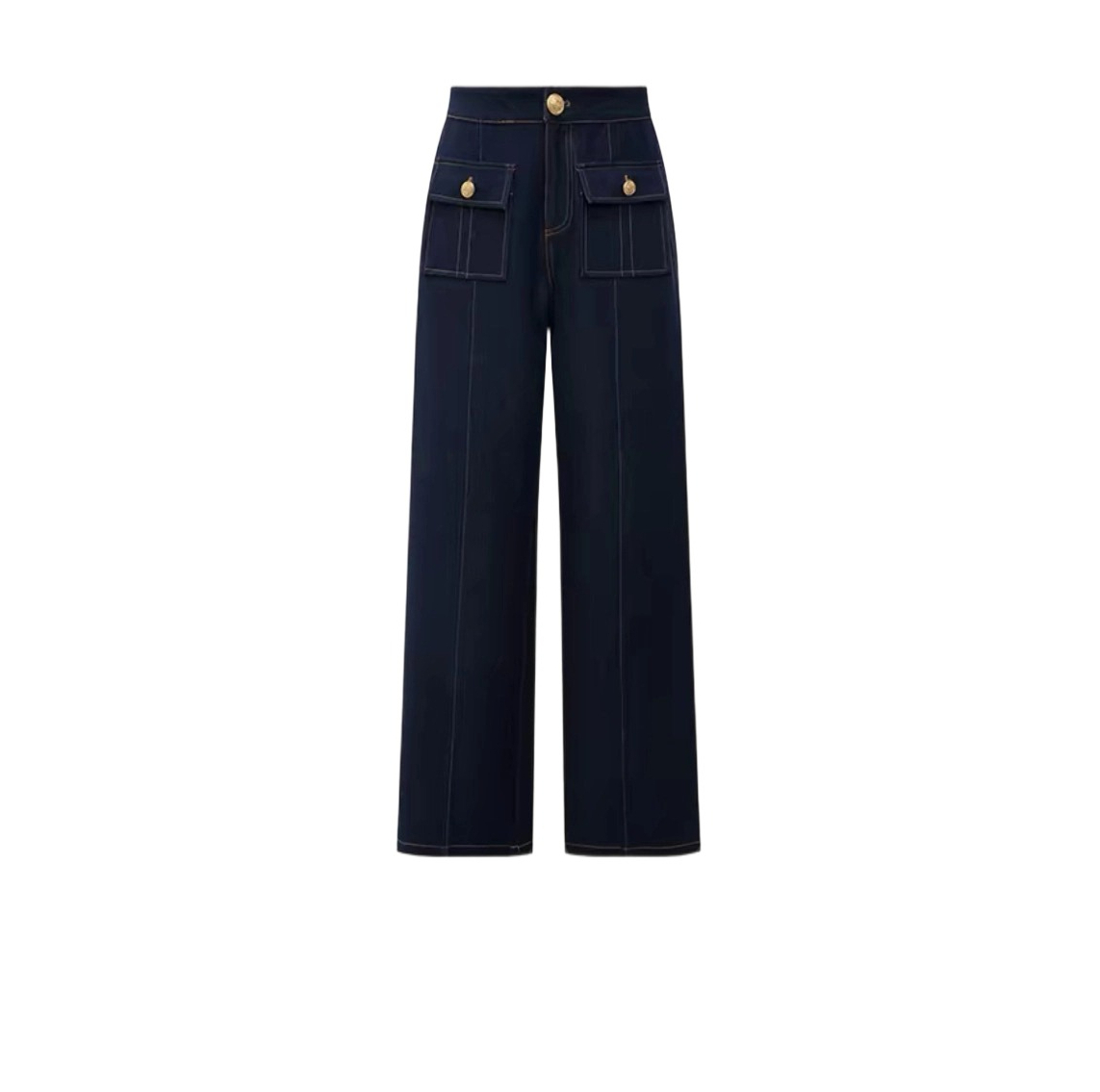 Y2K 2026 nieuwe knoop retro je - Women Fashion Jeans Top recensie en prijs