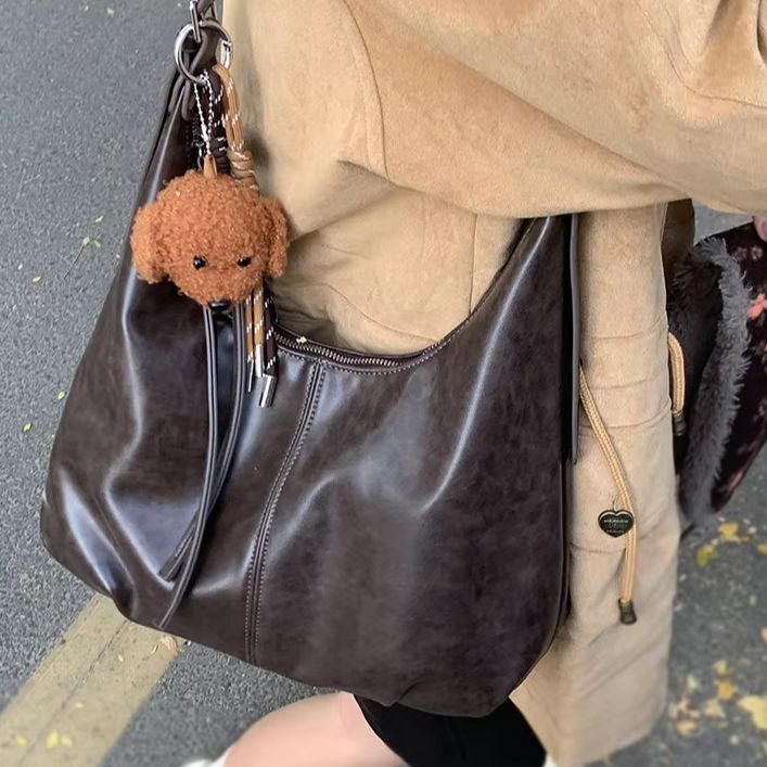 Vintage onderarmtas met grote  - Crossbody Bag Women recensie en prijs