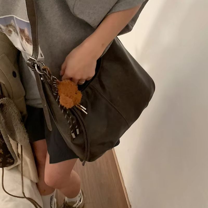 Vintage onderarmtas met grote  - Crossbody Bag Women recensie en prijs