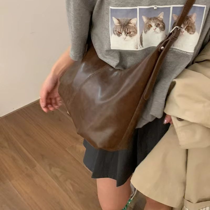 Vintage onderarmtas met grote  - Crossbody Bag Women recensie en prijs