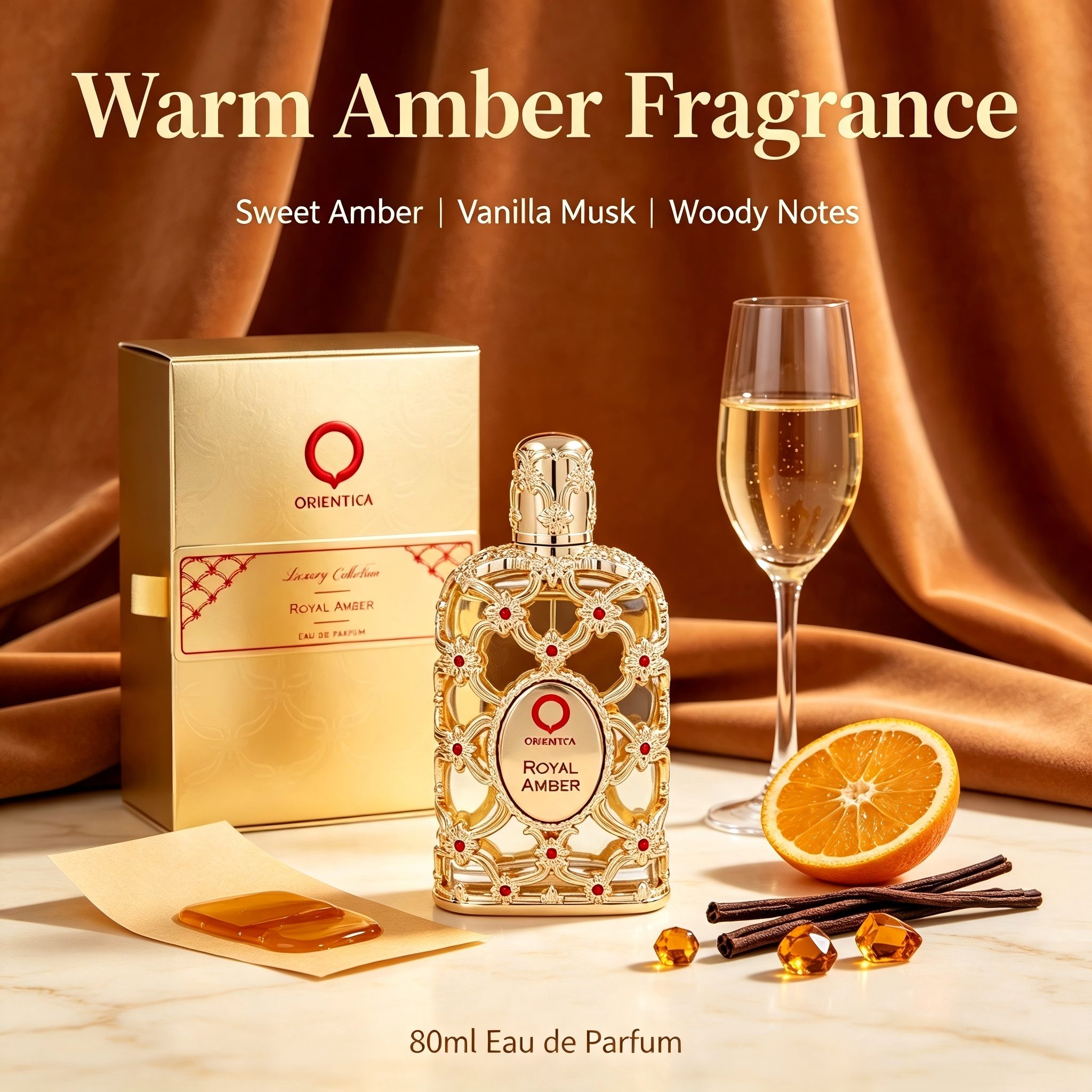Orientica Royal Amber EDP 80ml - Women'S Fashion Quick Delivery recensie en prijs
