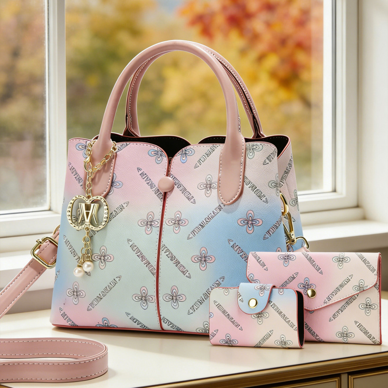 Gradient Dames Driedelige Set  - Crossbody Bag Women recensie en prijs