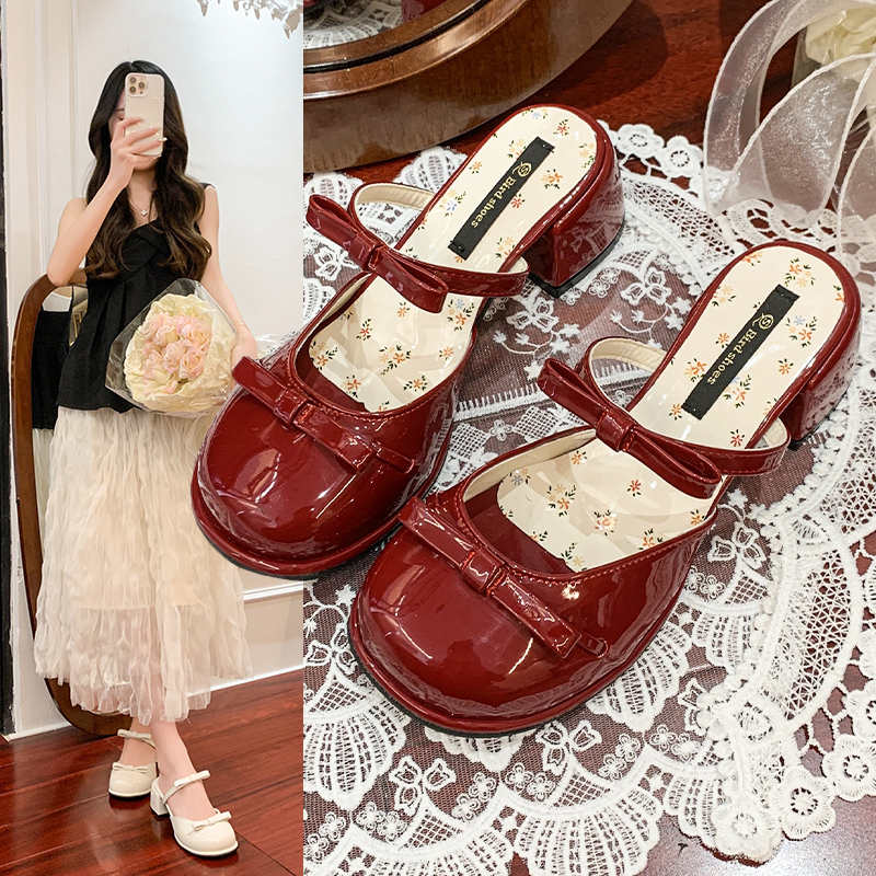 Bow Mary Jane Baotou Sandalen  - Women'S Fashion Trends 2025 recensie en prijs