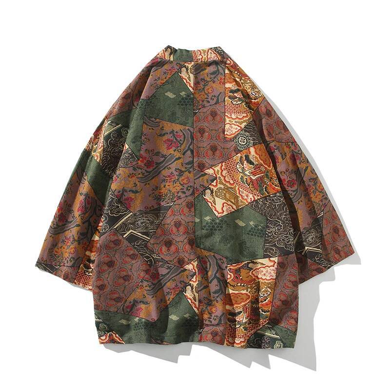 Etnische stijl print yukata ma - Women'S Fashion Knitwear recensie en prijs