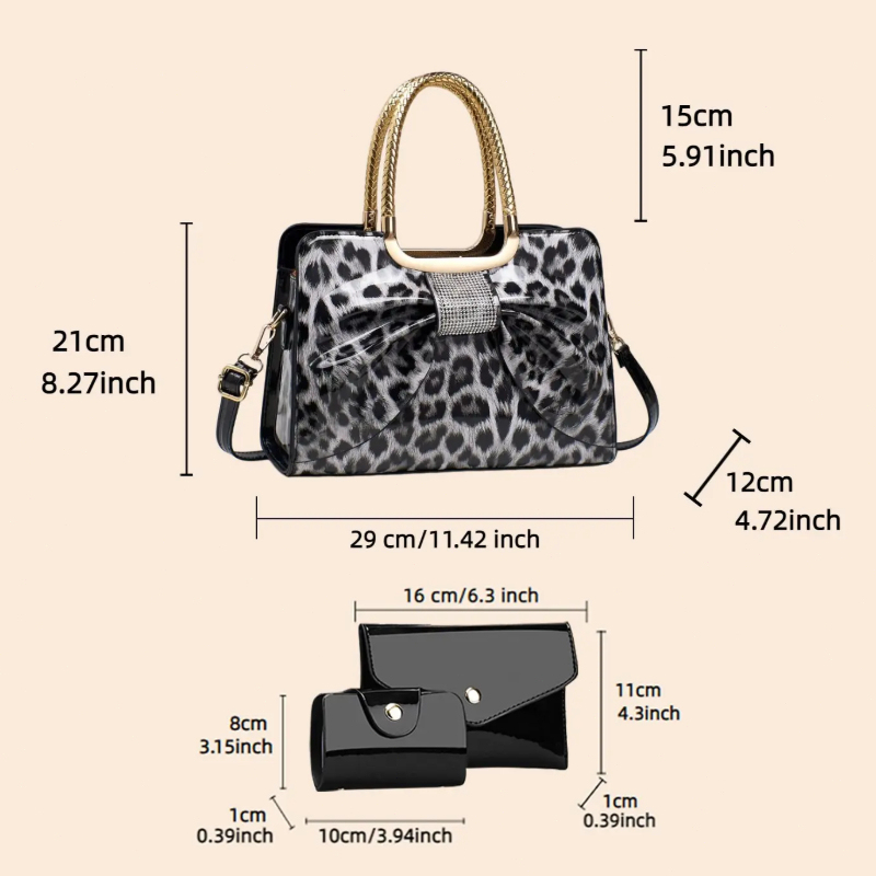 Damestas met vlinderknoop en l - Crossbody Bag Women recensie en prijs